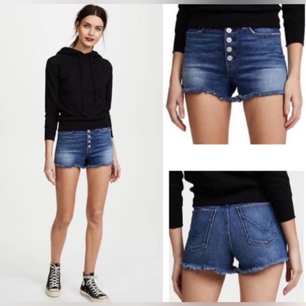 Hudson Jeans Zoeey High Rise Jean Shorts Size 29